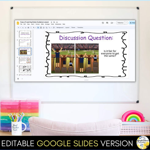 School Counseling Guidance Lessons Bundle - Editable Classroom Lessons